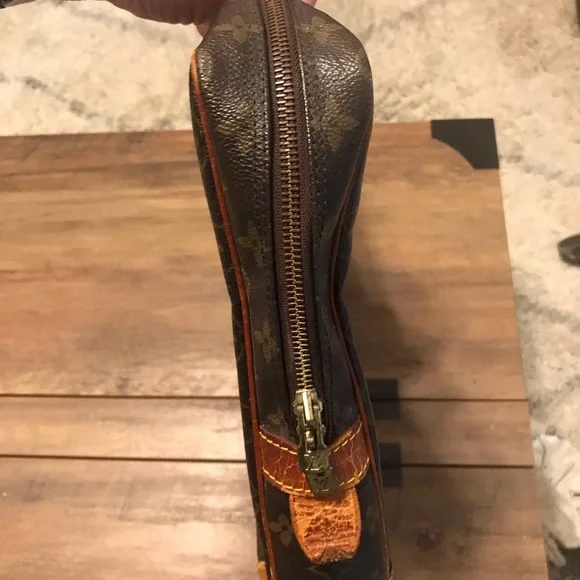 Louis Vuitton Brown Monogram PROJECT Travel Bag with Vachetta Leather Straps - Picture 6 of 10